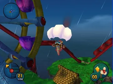 Worms 3D screen shot game playing
